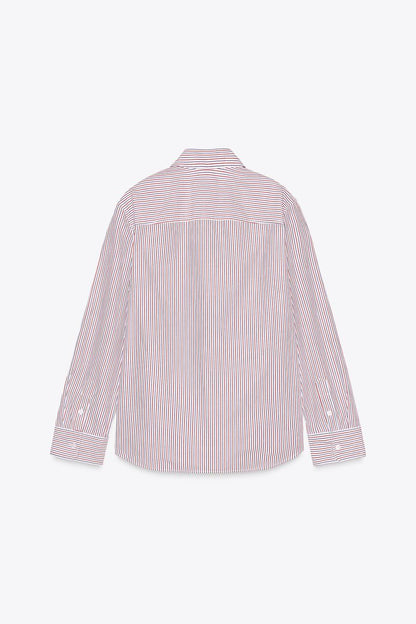 ZW Collection Striped Poplin Shirt
