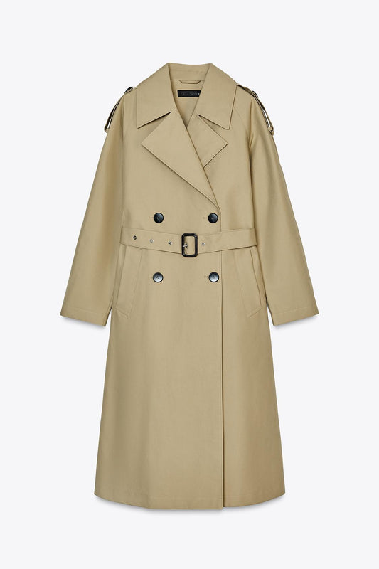 Trench Coat With Belt
