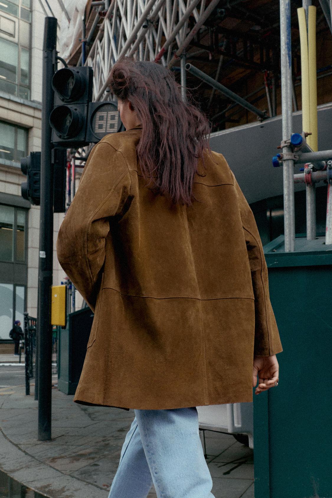 100% Leather Long Jacket