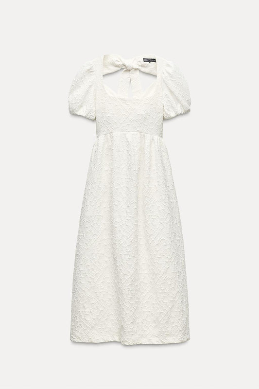 Jacquard Midi Dress