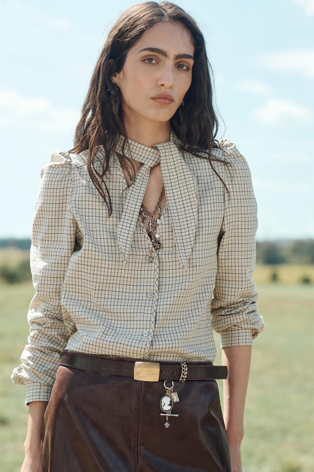 Limited Edition Check Shirt With Ties