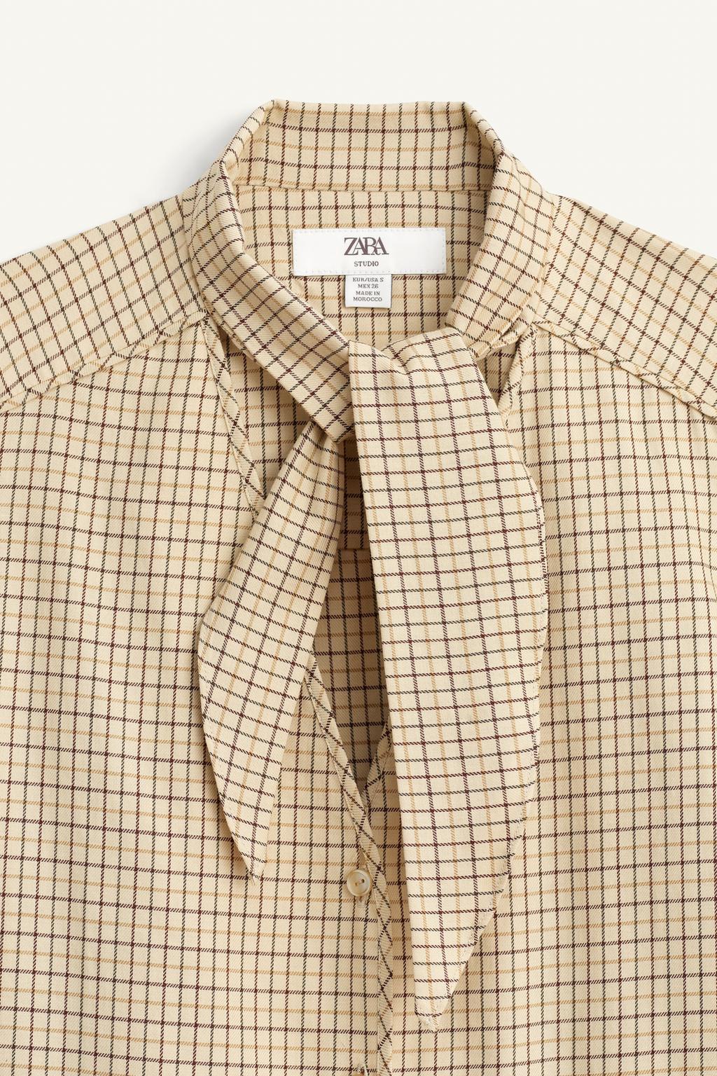 Limited Edition Check Shirt With Ties