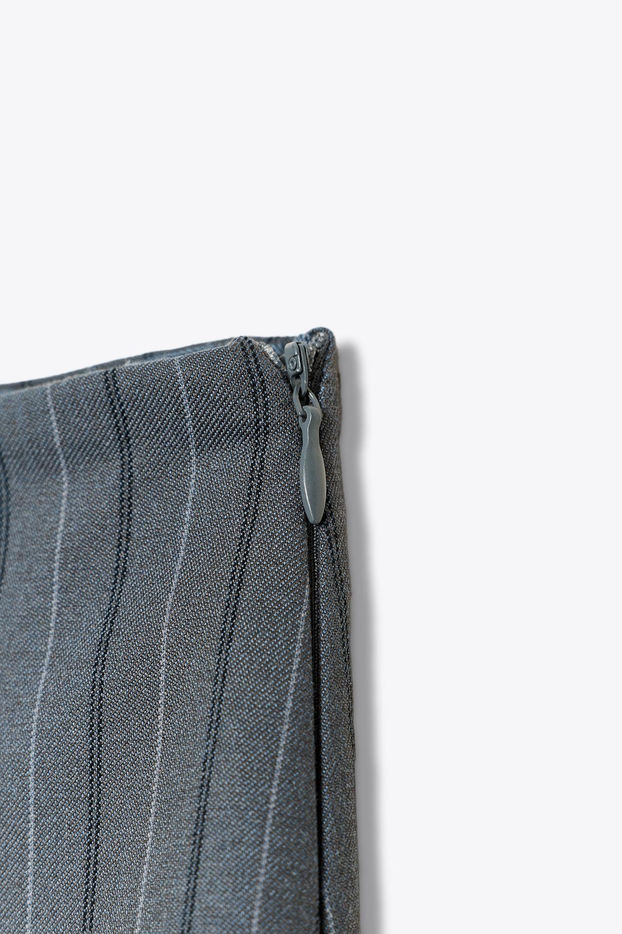Pinstripe Trouser Skirt