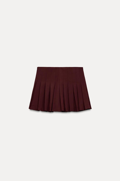 Box Pleat Skort