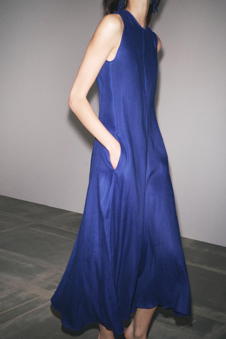 ZW Collection Linen Blend Dress
