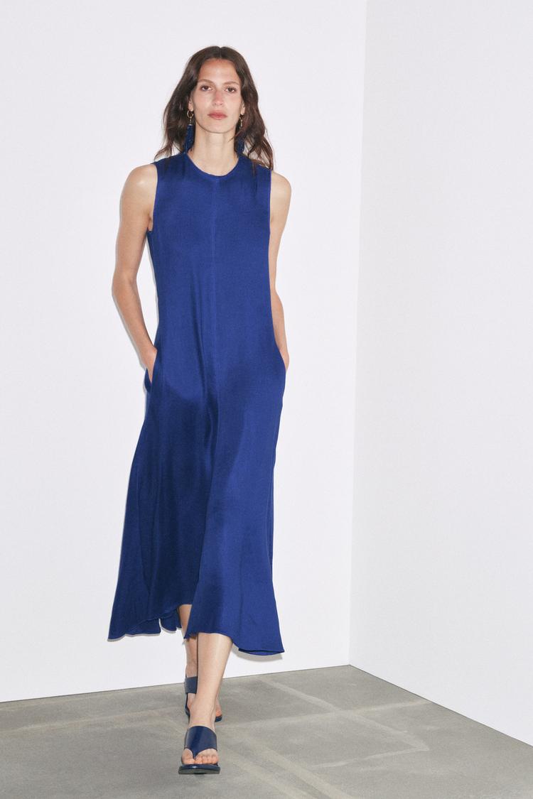 ZW Collection Linen Blend Dress