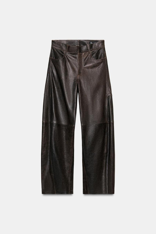 Zw Collection Limited Edition Leather Trousers