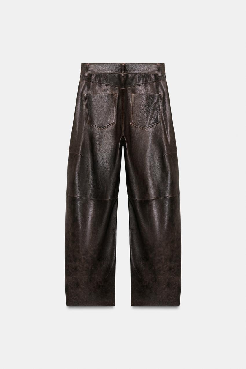 Zw Collection Limited Edition Leather Trousers