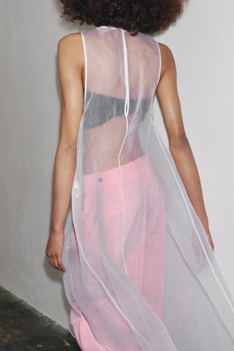 ZW Collection Voluminous Organza Dress