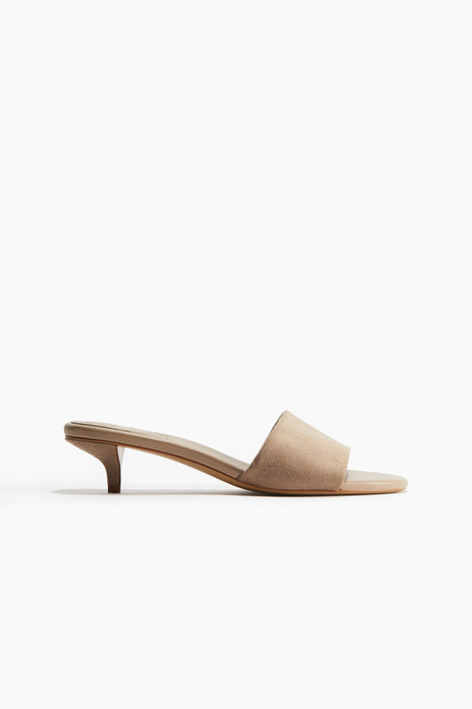 Heeled sandals
