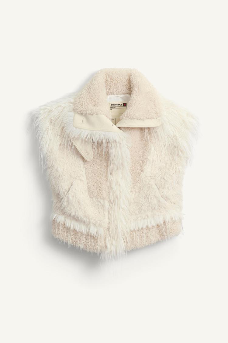 Faux Fur Waistcoat