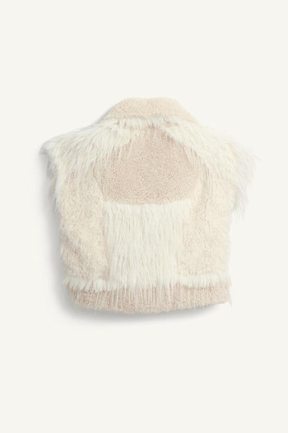 Faux Fur Waistcoat