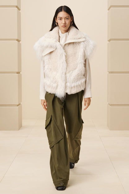 Faux Fur Waistcoat