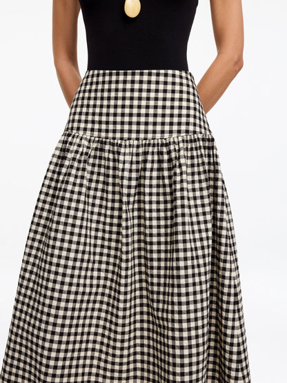 Seersucker Skirt