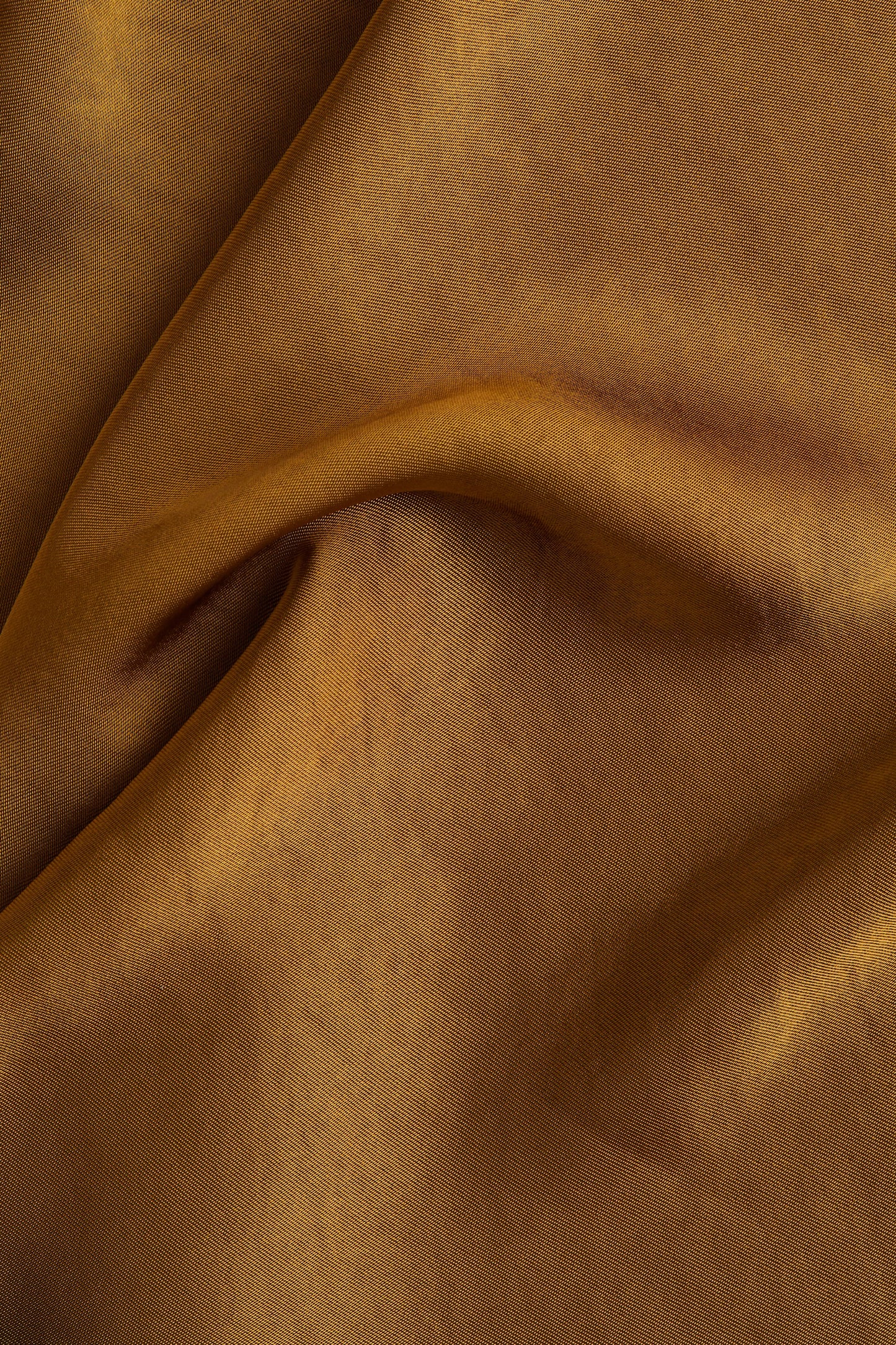 Long satin dress