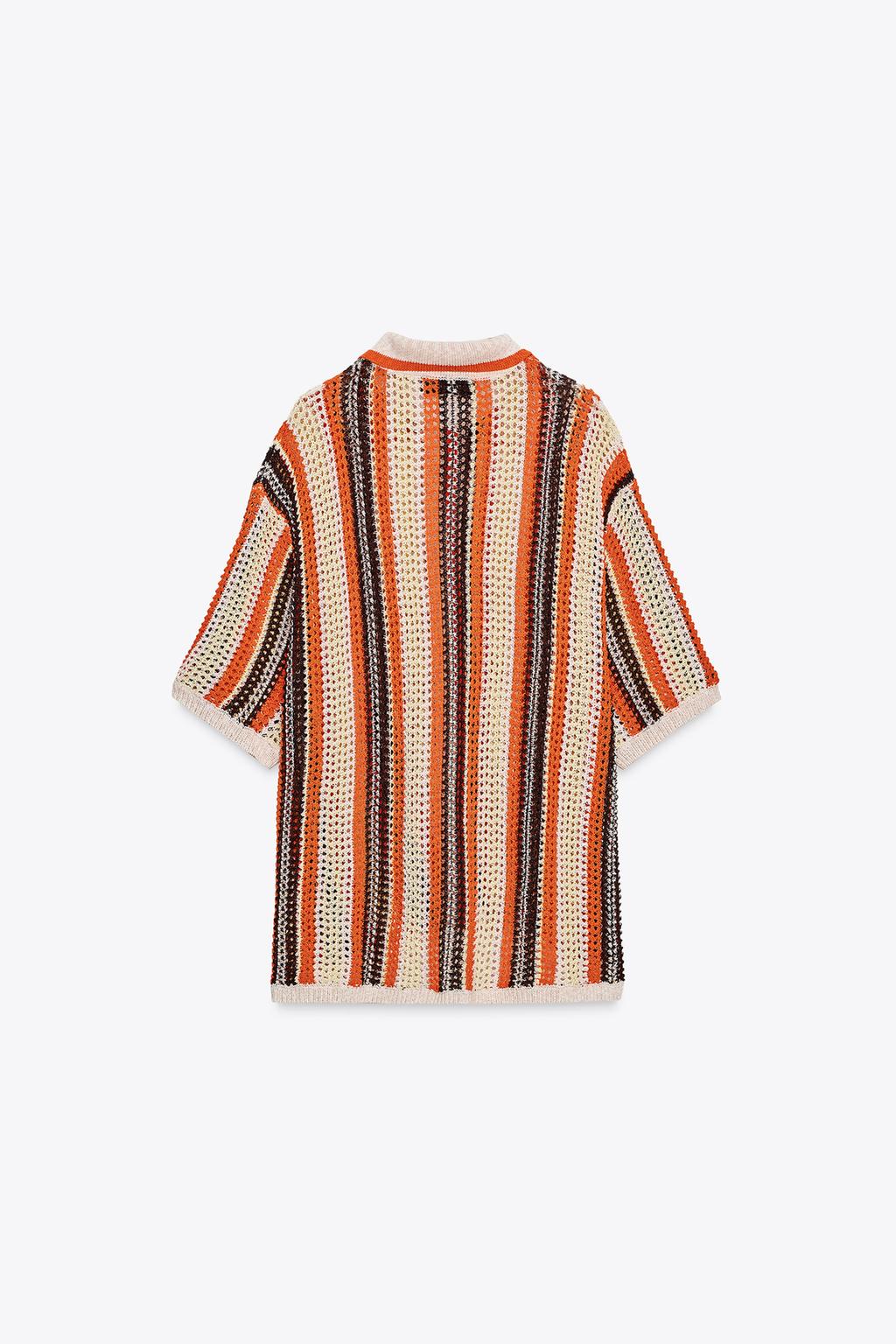 Collar Polo Cardigan