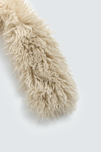 Faux Fur Scarf Harry Lambert for Zara x Disney