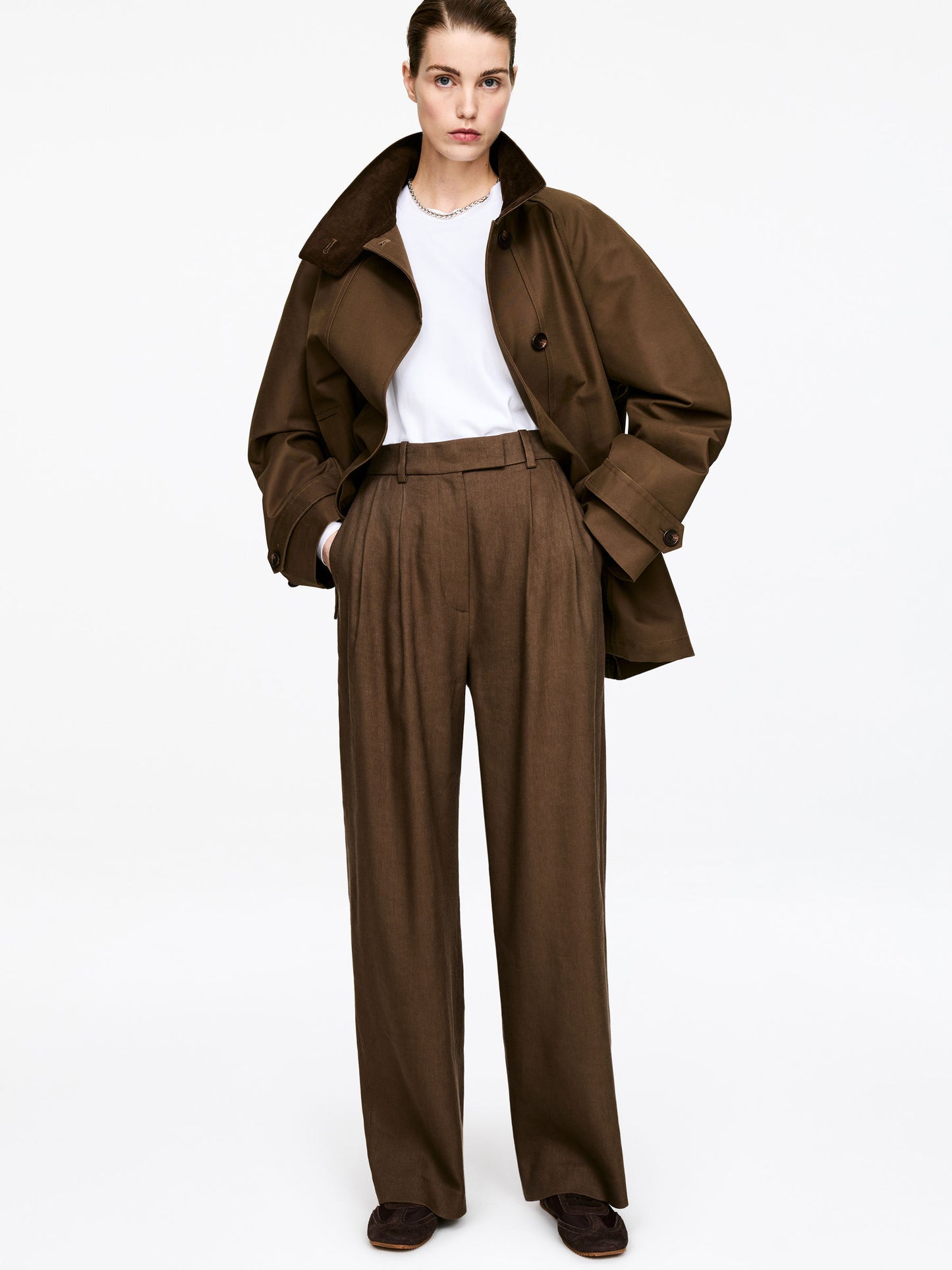Wide Tailored Trousers