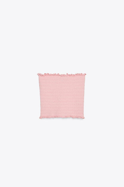Knit Bandeau Top