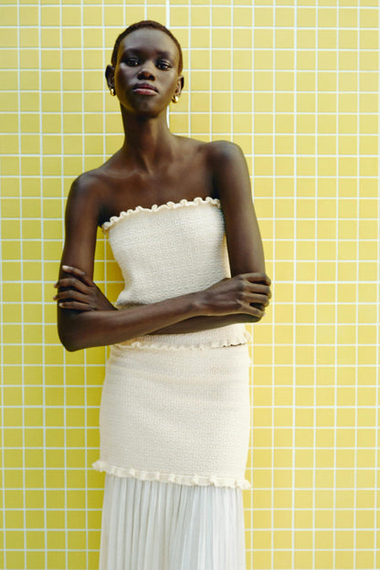 Knit Bandeau Top