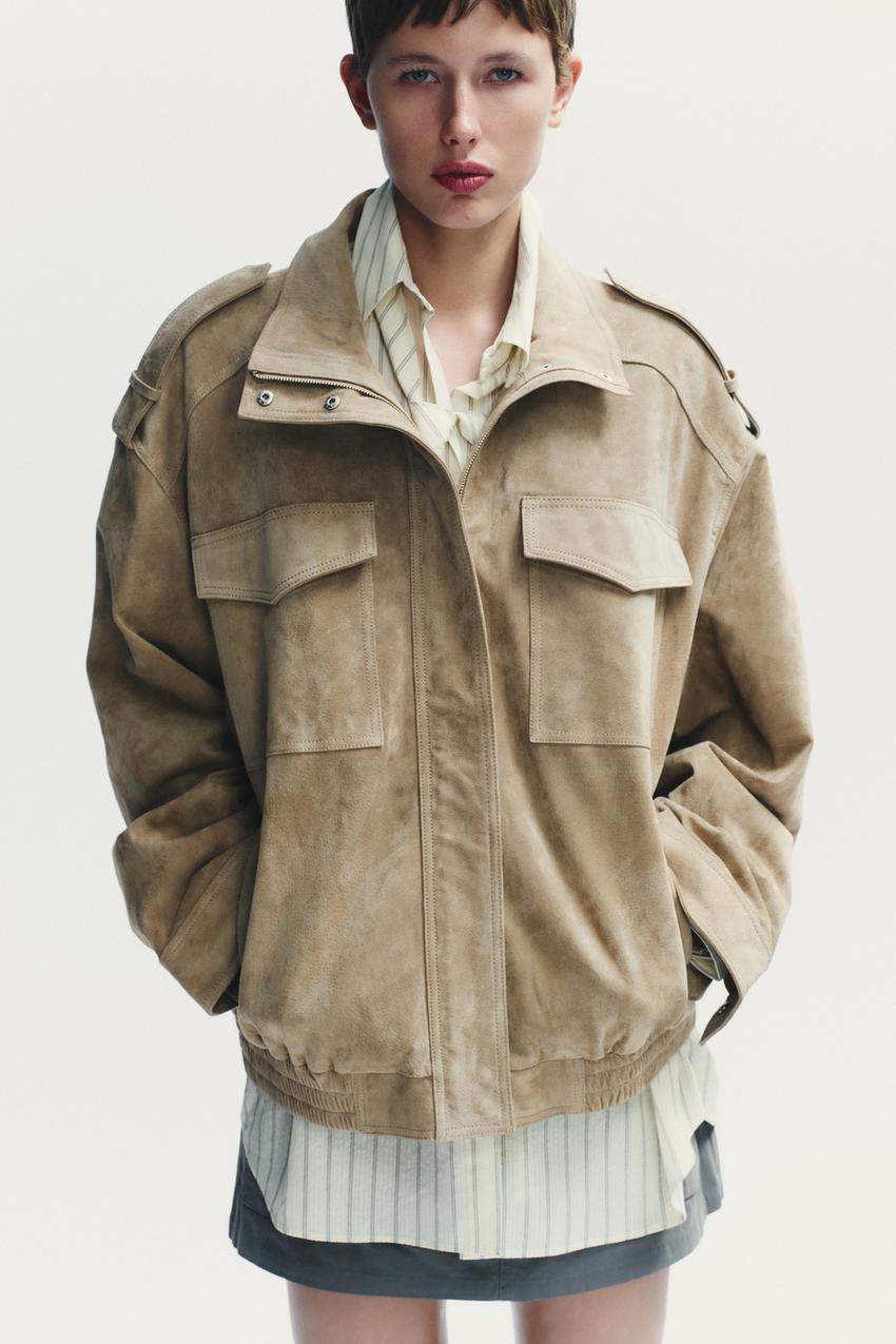 Suede Leather Jacket