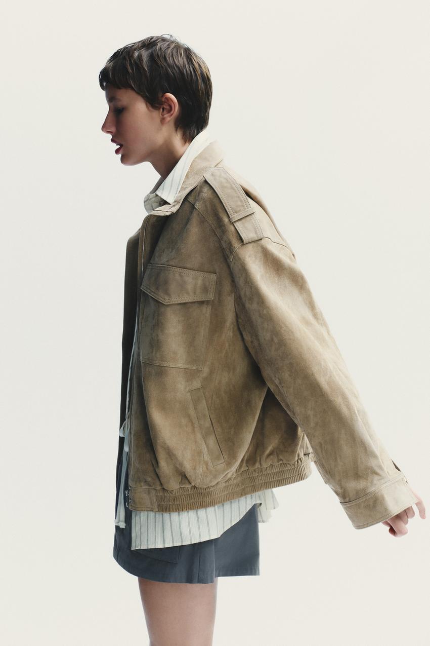 Suede Leather Jacket