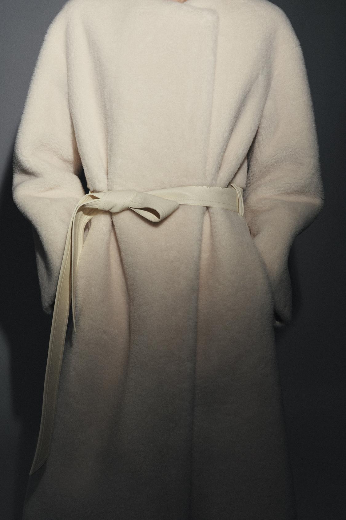 Faux Fur Coat Zw Collection Limited Edition