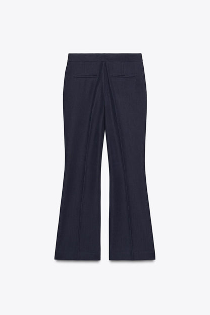 Straight-Leg Trousers