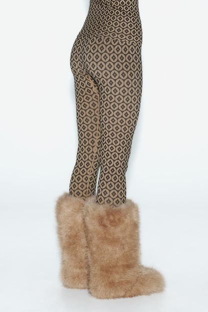 Ski Collection THERMOLITE® thermal jacquard leggings