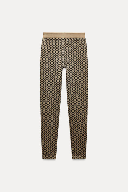 Ski Collection THERMOLITE® thermal jacquard leggings