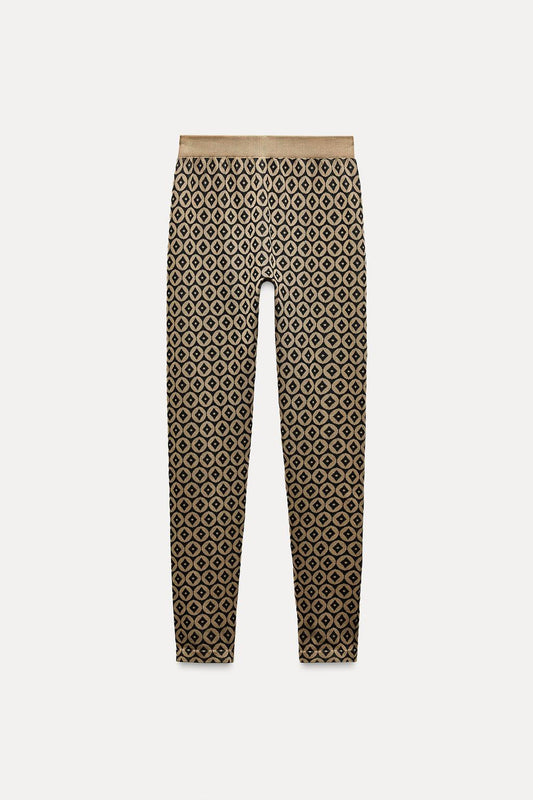 Ski Collection THERMOLITE® thermal jacquard leggings