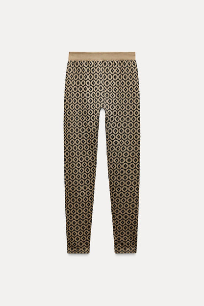 Ski Collection THERMOLITE® thermal jacquard leggings