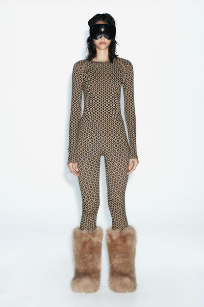 Ski Collection THERMOLITE® thermal jacquard leggings