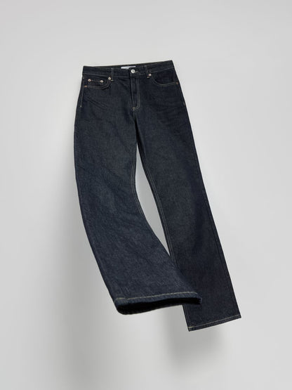 Straight leg jeans