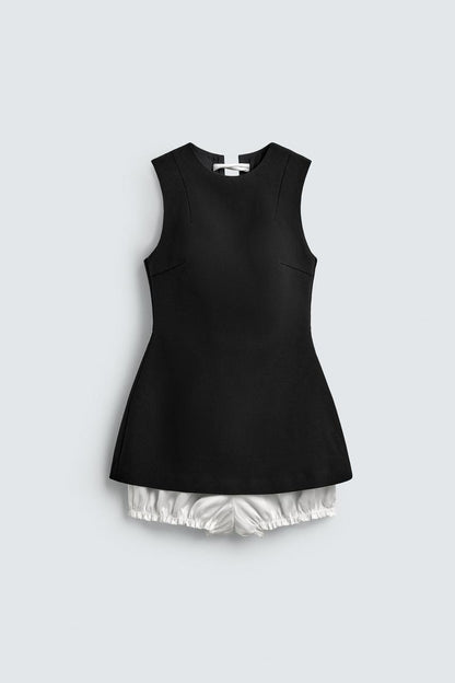 Contrast Poplin Playsuit Harry Lambert for Zara x Disney