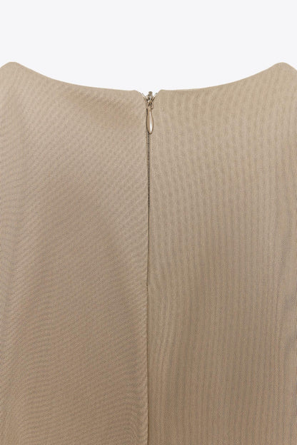 Tulle Body Midi Dress