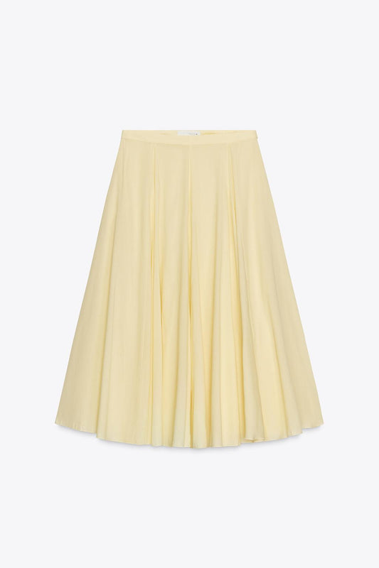 ZW Collection Flared Midi Skirt