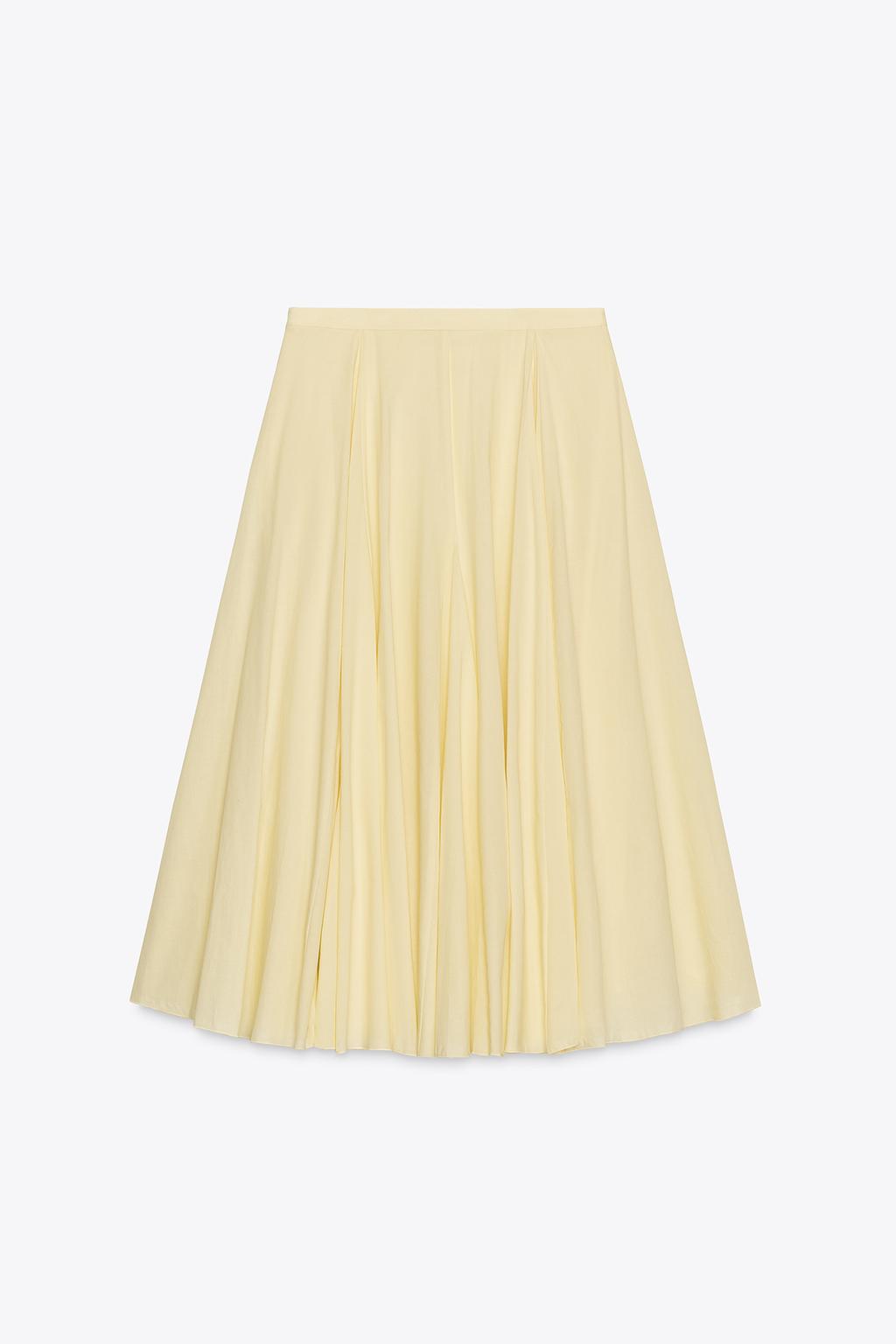 ZW Collection Flared Midi Skirt