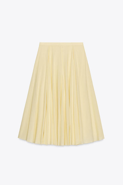 ZW Collection Flared Midi Skirt