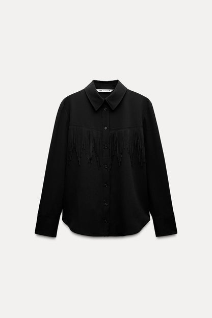 ZW Collection Fringed Shirt