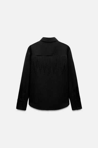 ZW Collection Fringed Shirt