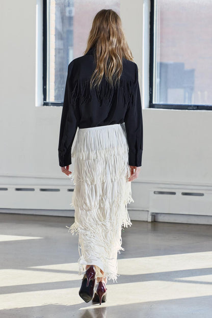 ZW Collection Fringed Shirt