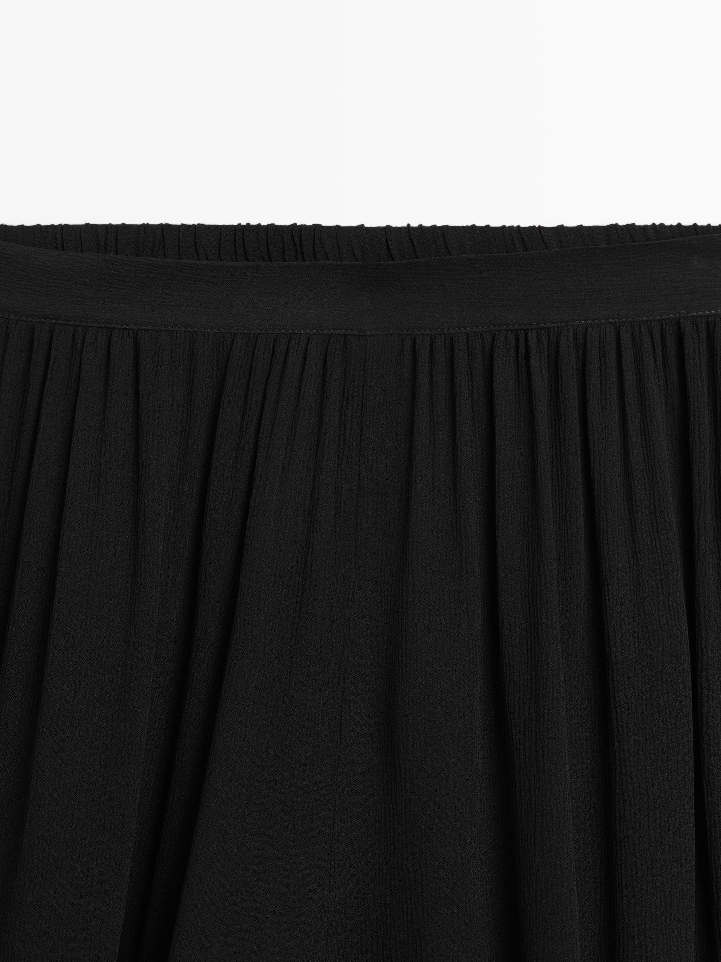 Sarouel trousers in flowing fabric