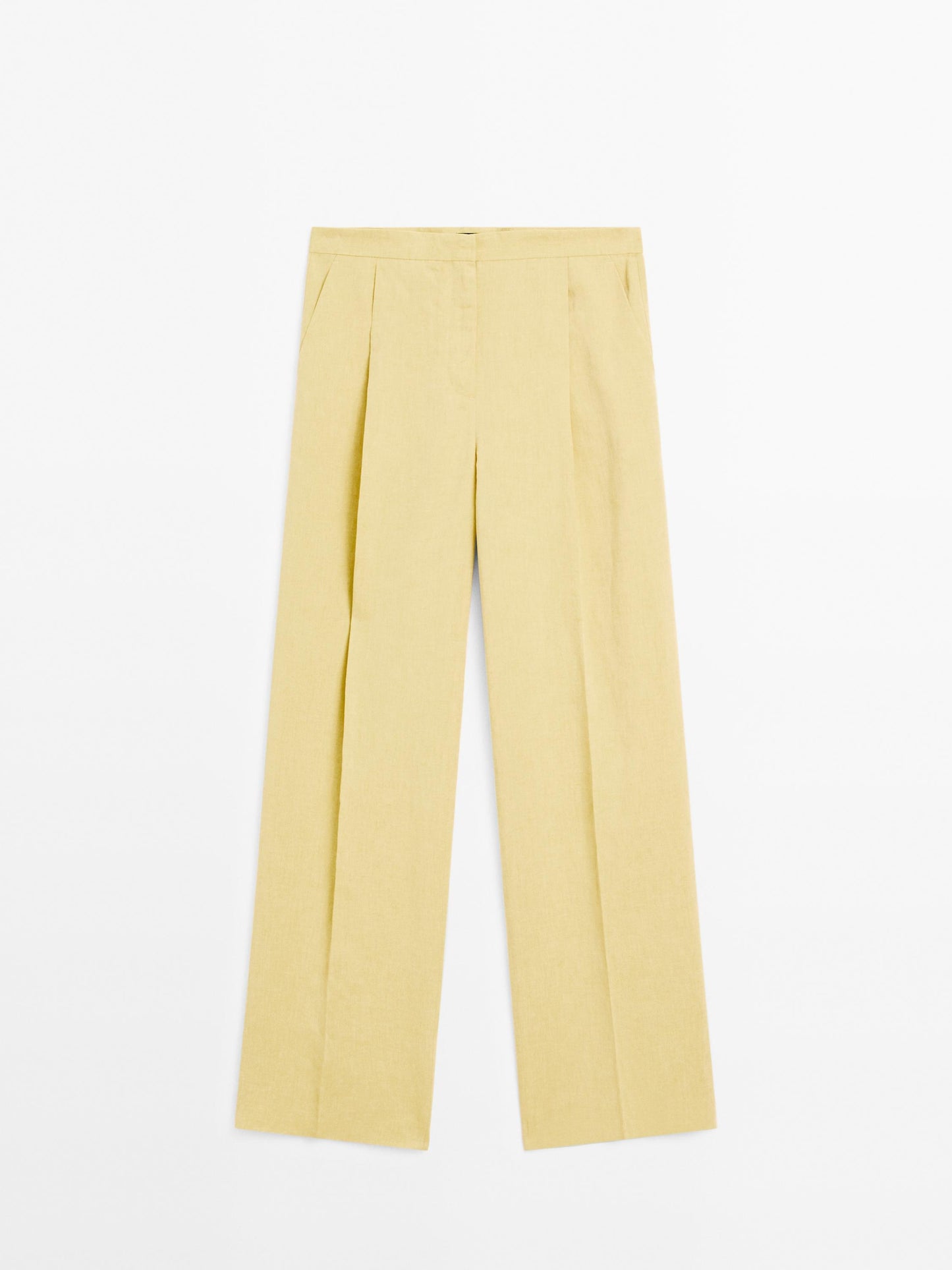 Suit trousers with dart detail