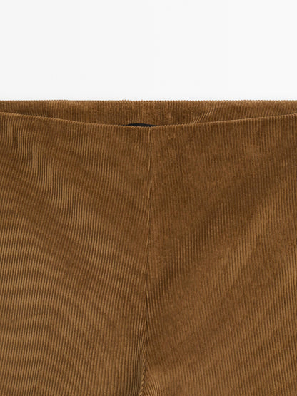 100% cotton corduroy trousers