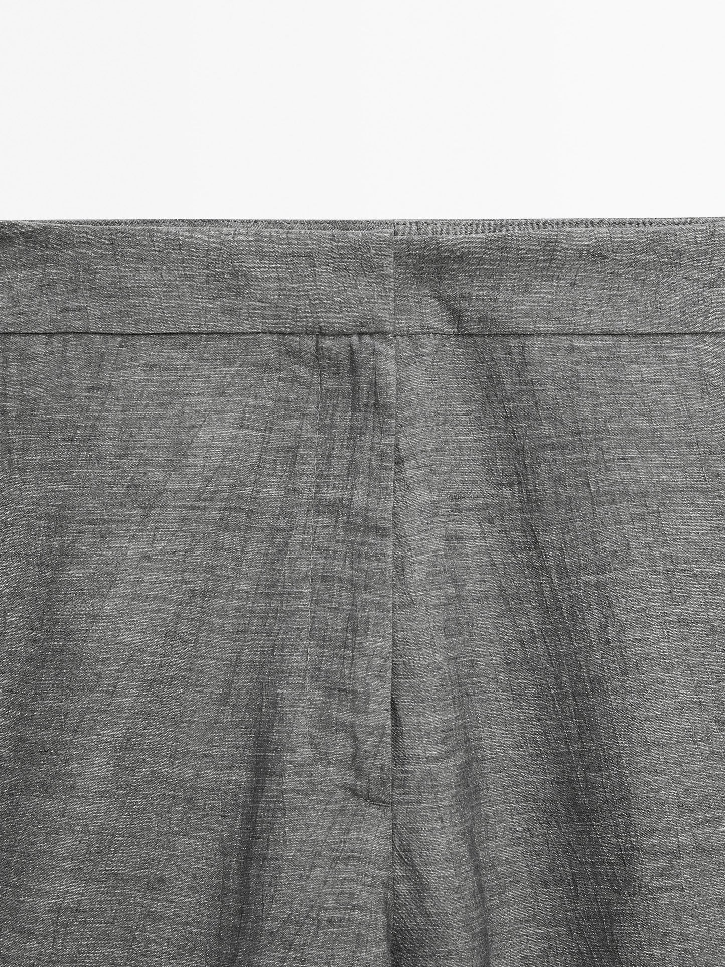 Balloon fit trousers with button details