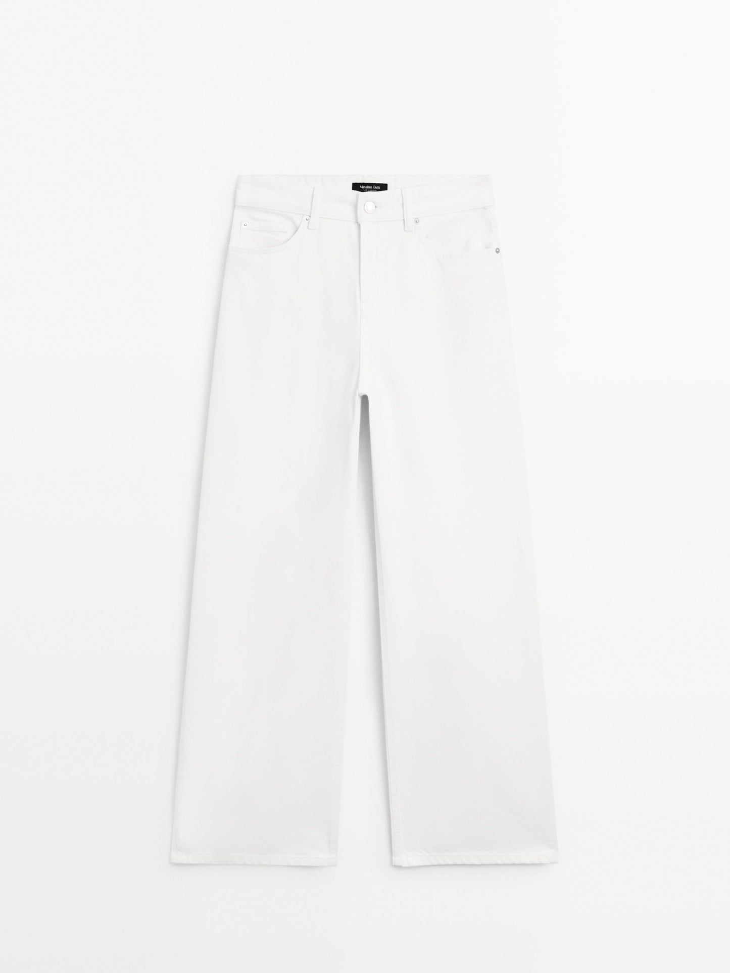 High-waist barrel fit jeans