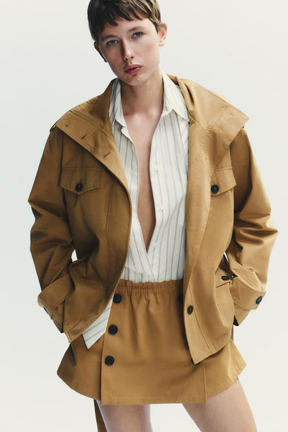 Short Trench Coat