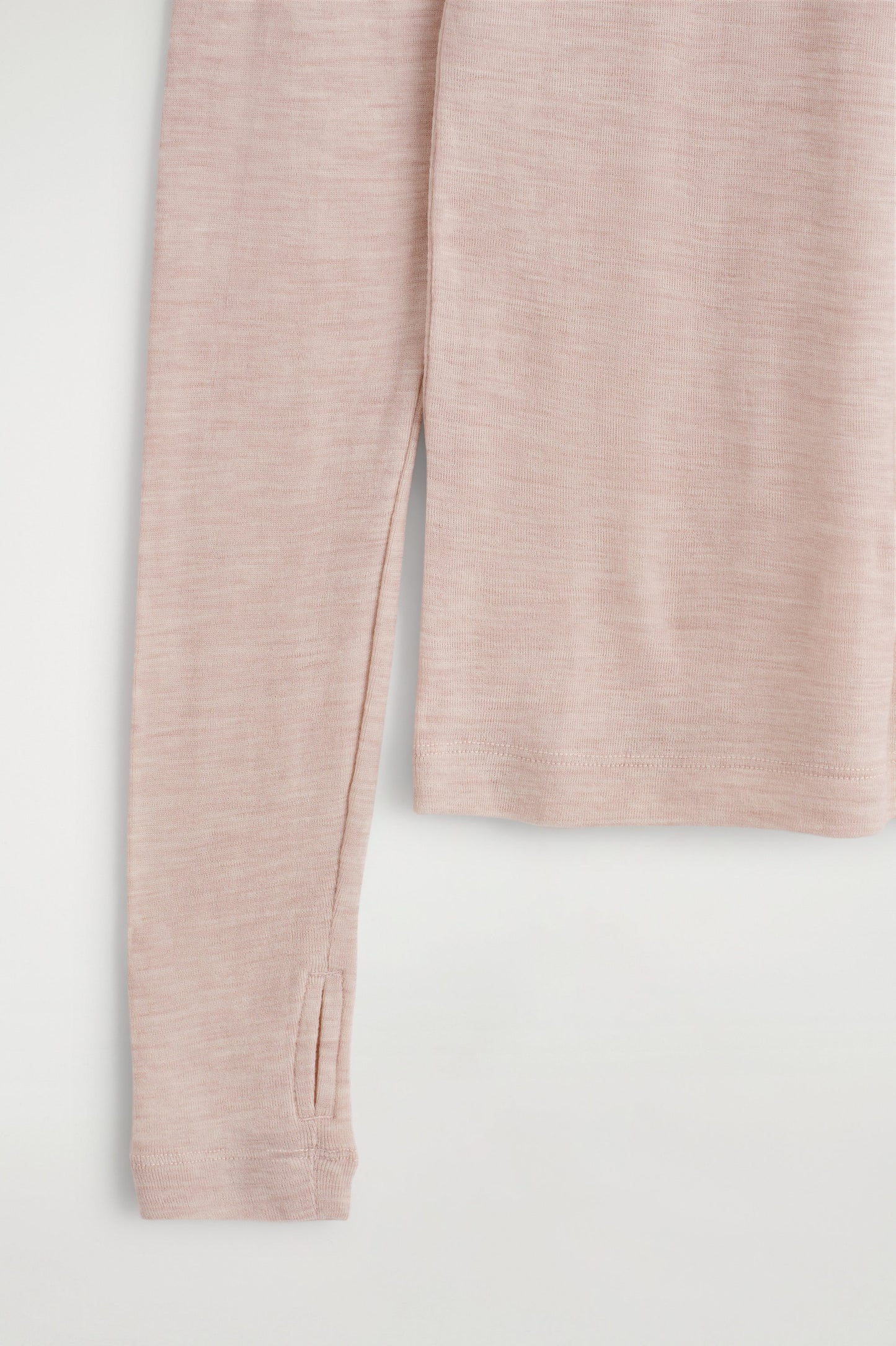 Merino Wool High-Neck Top