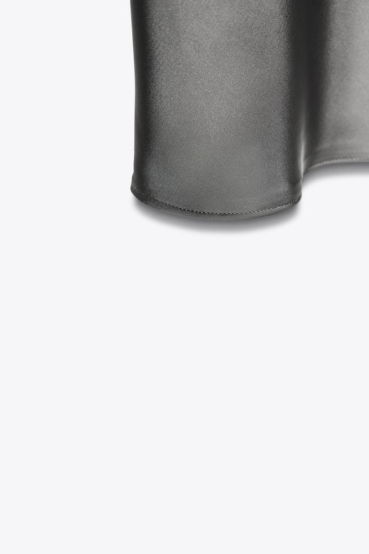 Satin Midi Skirt